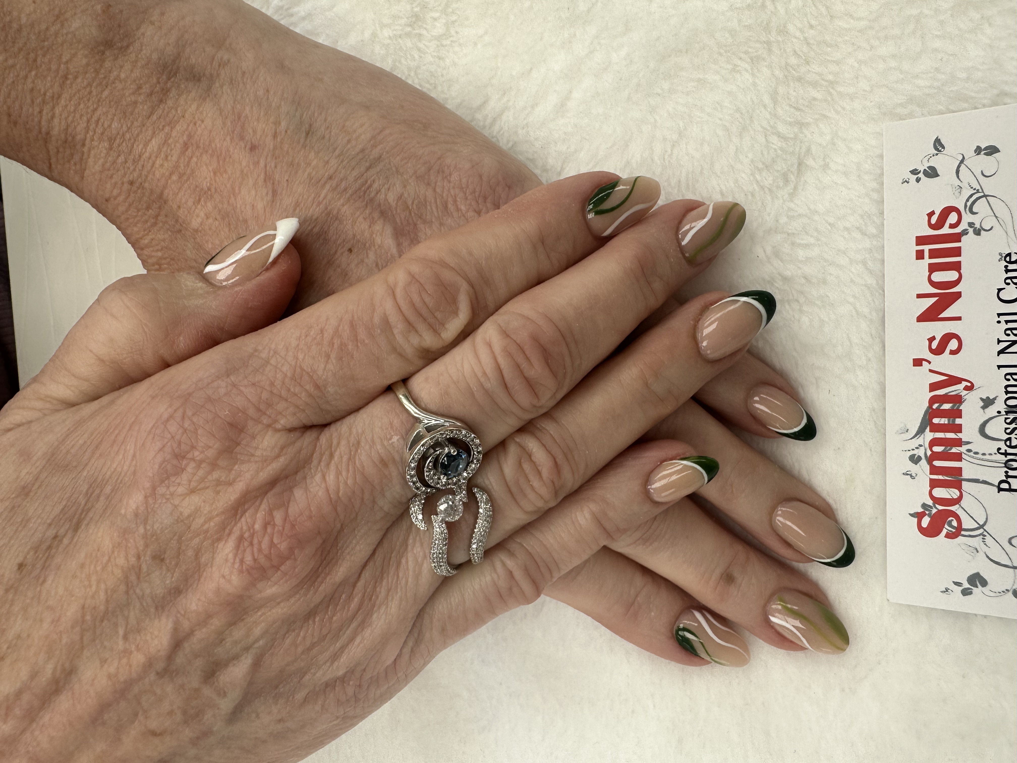 Gel nails design Holland Michigan nail salon